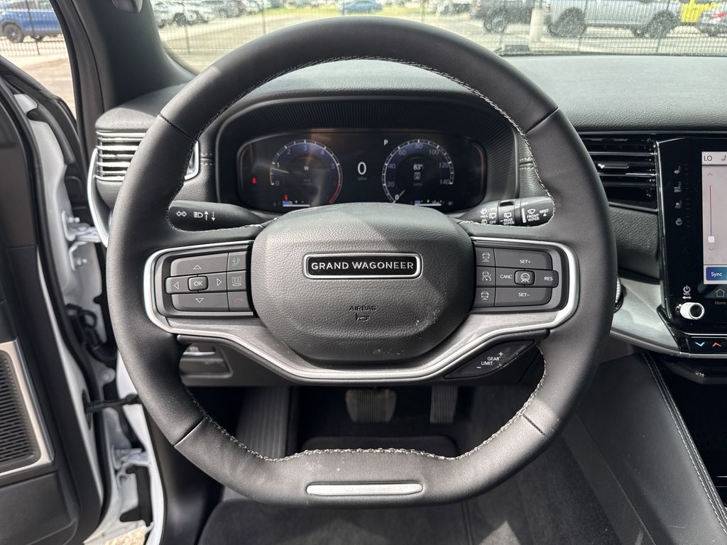 2026 Jeep Grand Wagoneer L  White/off-white at River Oaks CDJR