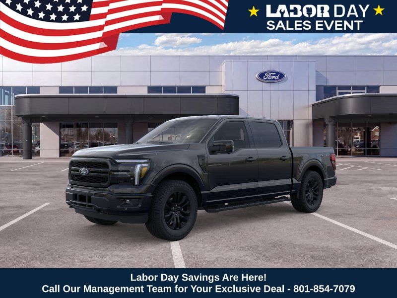 Agate Black Metallic 2026 Ford F-150 Pickup Truck Four-Wheel Drive Automatic