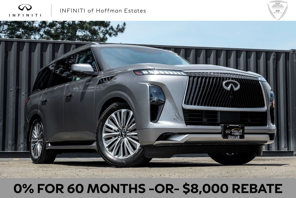 Dynamic Metal 2026 INFINITI QX80 Luxe 4WD SUV / Crossover All-Wheel Drive 9-Speed Automatic