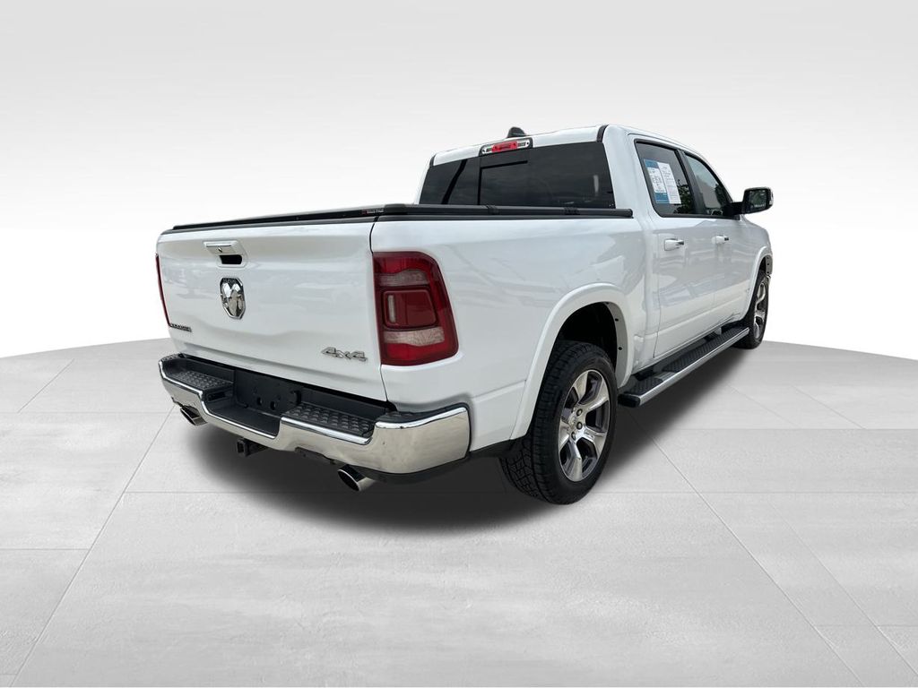 2021 Bright White Clearcoat Ram 1500 Laramie 4X4 Truck