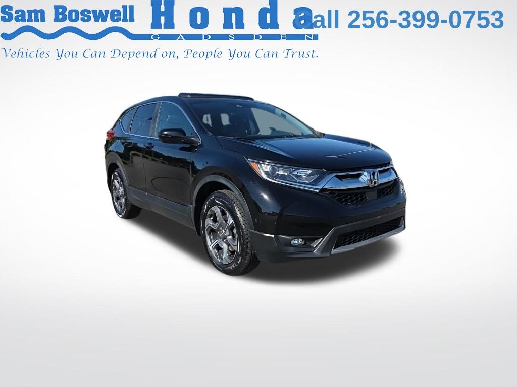 Crystal Black Pearl 2019 Honda CR-V EX AWD SUV / Crossover All-Wheel Drive Continuously Variable Transmission