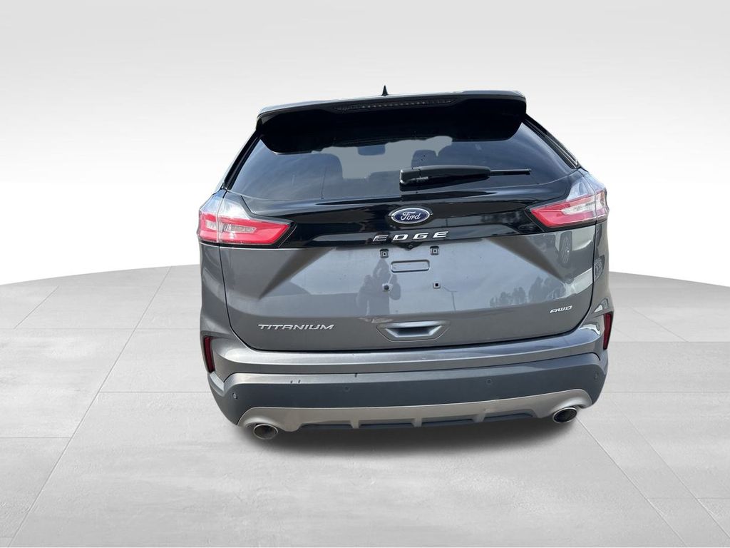 2022 Carbonized Gray Metallic Ford Edge Titanium AWD SUV
