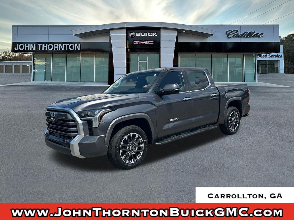 Magnetic Gray Metallic 2024 Toyota Tundra Pickup Truck Four-Wheel Drive Automatic