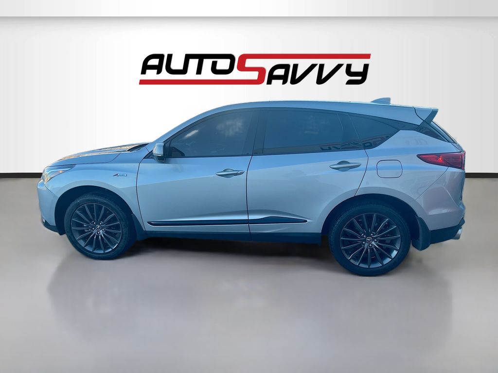 Used 2022 Gray Acura A-Spec Advance Package image 4