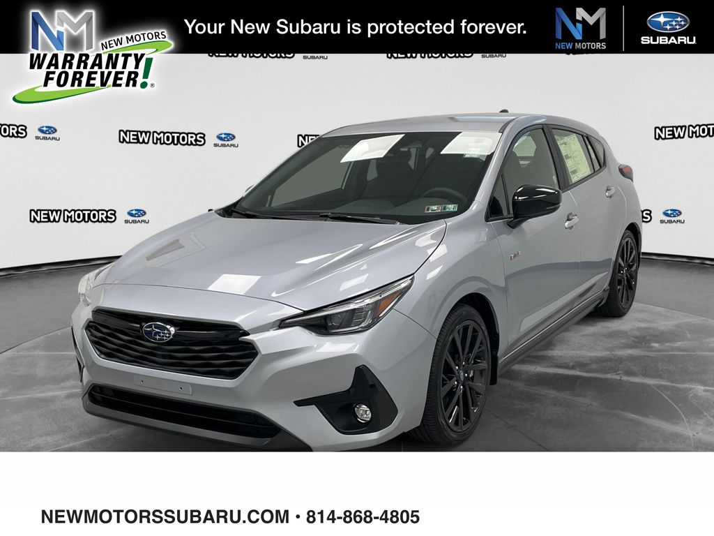 Silver Metallic 2026 Subaru Impreza Wagon All-Wheel Drive Continuously Variable Transmission