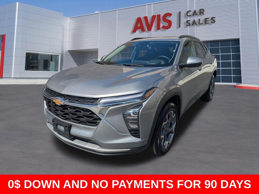 Sterling Gray Metallic 2025 Chevrolet Trax LT FWD SUV / Crossover Front-Wheel Drive 6-Speed Automatic