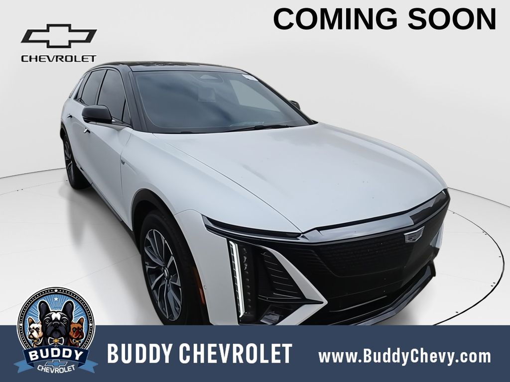 Crystal White Tricoat 2024 Cadillac LYRIQ SUV / Crossover Rear-Wheel Drive 1-Speed Automatic
