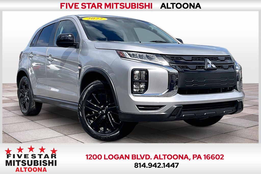 Alloy Silver Metallic 2022 Mitsubishi Outlander Sport LE AWC SUV / Crossover All-Wheel Drive Continuously Variable Transmission