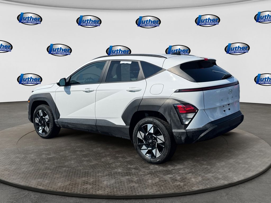 2025 Hyundai Kona SEL White at Luther Ford