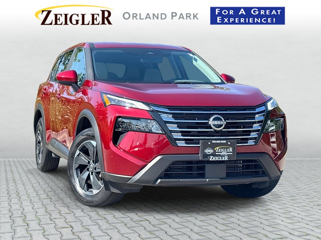 Red (Scarlet Ember Tintcoat) 2025 Nissan Rogue SUV / Crossover All-Wheel Drive Continuously Variable Transmission