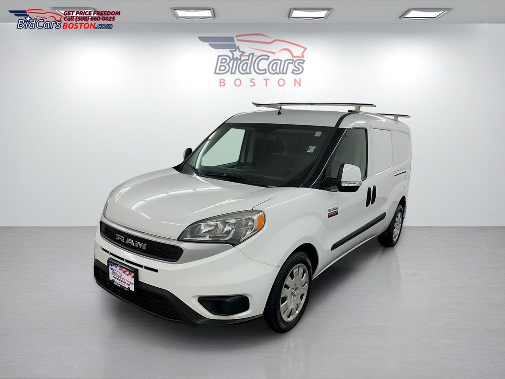 Bright White 2019 RAM ProMaster City Tradesman SLT Cargo Van FWD Van Front-Wheel Drive 9-Speed Automatic