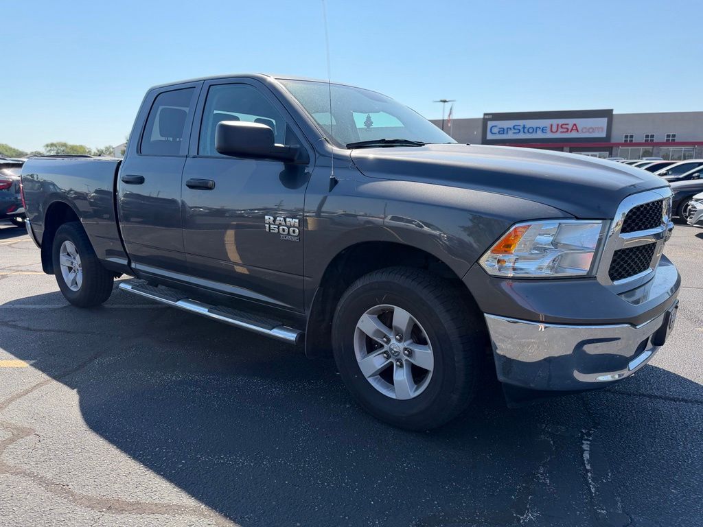 Gray (Granite Crystal Metallic Clearcoat) 2020 RAM 1500 Pickup Truck Four-Wheel Drive 8-Speed Automatic