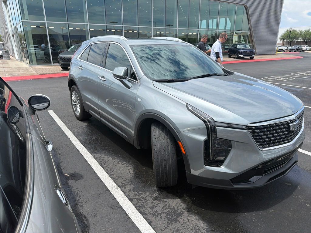 Used 2024 Silver Cadillac Premium Luxury image 3