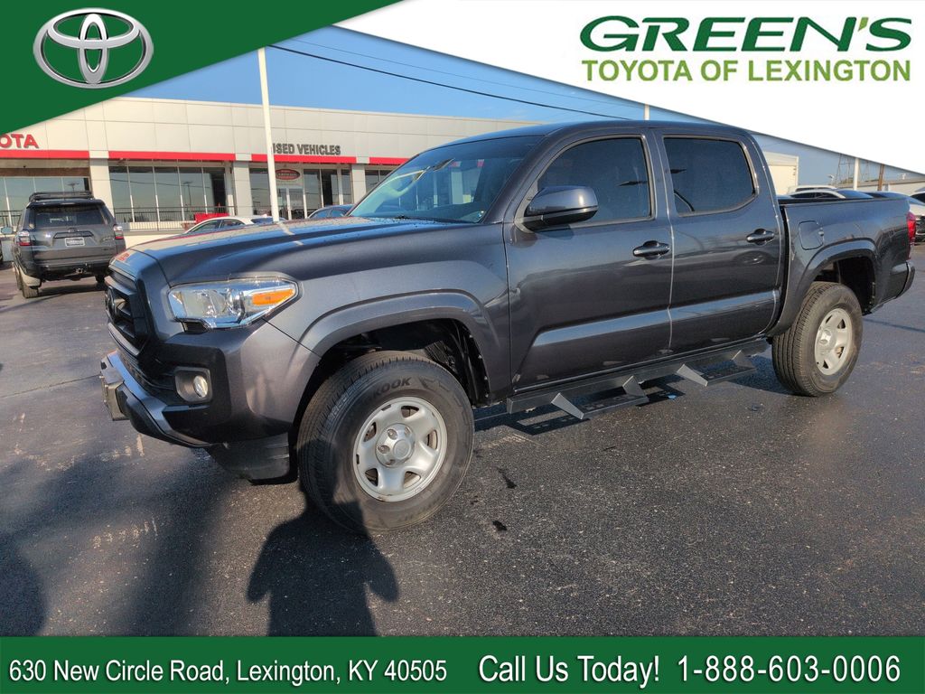 Magnetic Gray Metallic 2020 Toyota Tacoma Pickup Truck Four-Wheel Drive 6-Speed Automatic