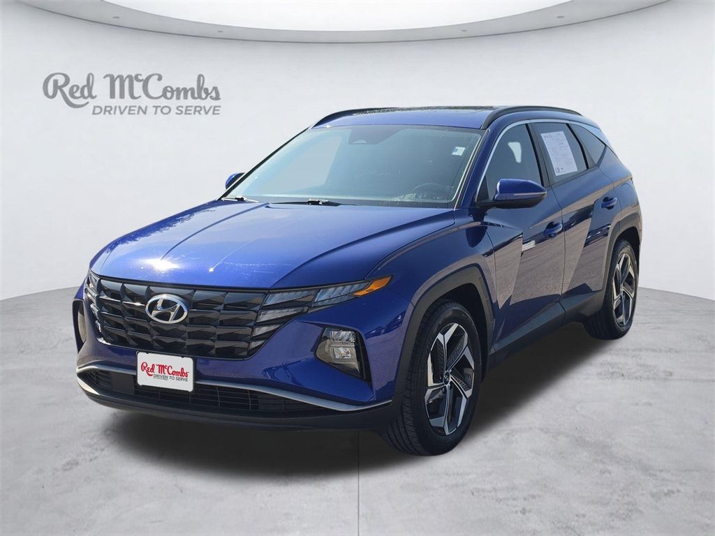 Intense Blue 2023 Hyundai Tucson SUV / Crossover Front-Wheel Drive 8-Speed Automatic