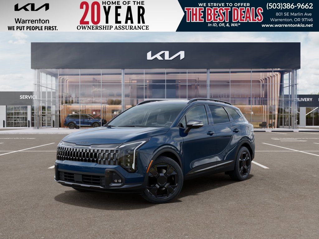Vesta Blue 2026 Kia Sportage Hybrid Plug-In SUV / Crossover All-Wheel Drive 6-Speed Automatic