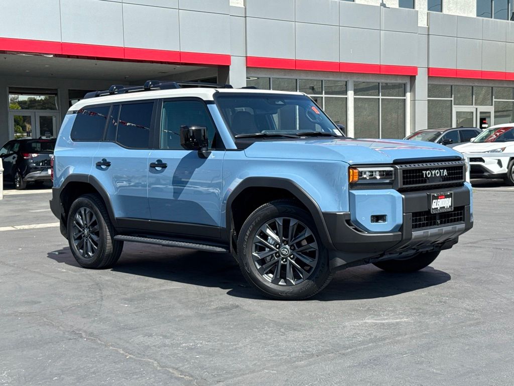 Heritage Blue/Gray Scape 2024 Toyota Land Cruiser SUV / Crossover Four-Wheel Drive 8-Speed Automatic