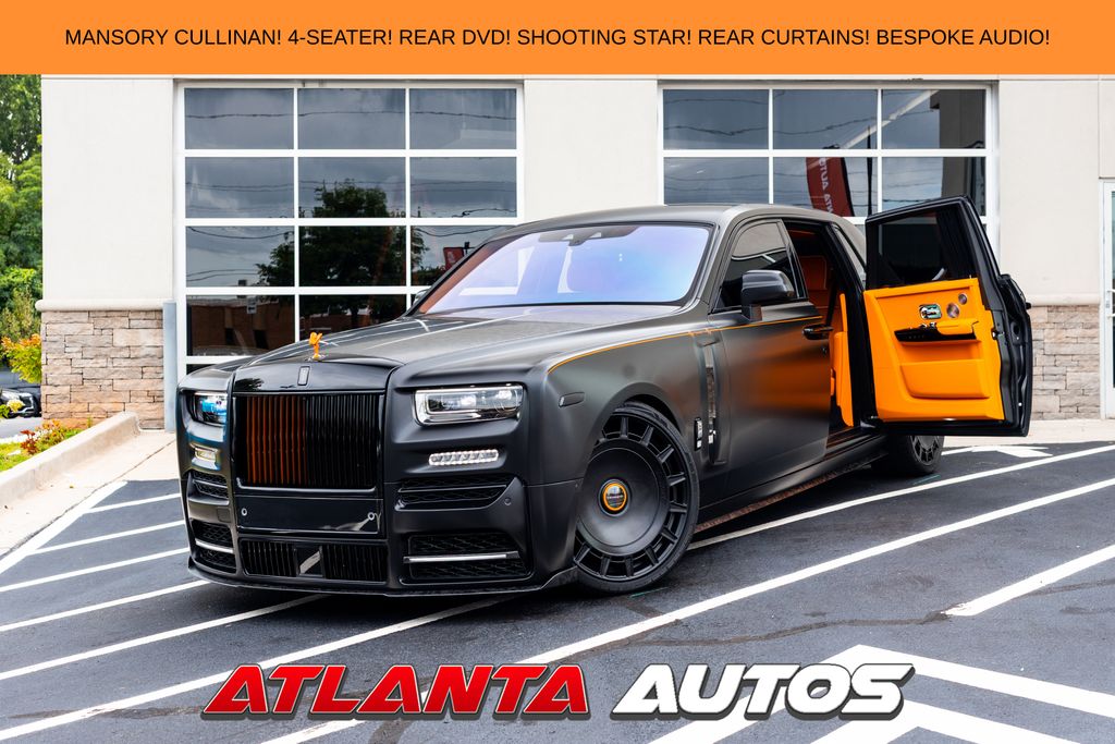 Arctic White 2024 Rolls-Royce Phantom Sedan Rear-Wheel Drive 8-Speed Automatic