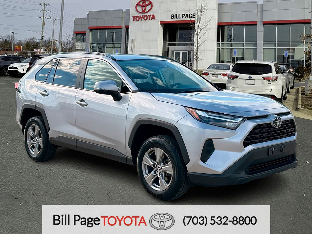 Silver Sky Metallic 2024 Toyota RAV4 SUV / Crossover Front-Wheel Drive 8-Speed Automatic