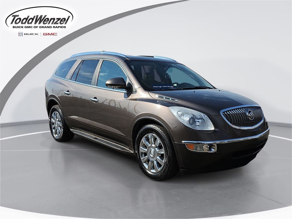 Cocoa Metallic 2012 Buick Enclave Premium AWD SUV / Crossover All-Wheel Drive 6-Speed Automatic