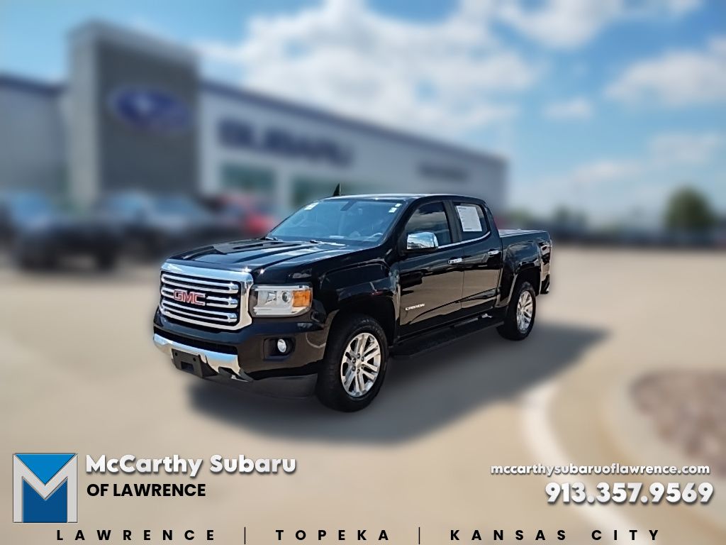 Onyx Black 2018 GMC Canyon Pickup Truck Four-Wheel Drive 8-Speed Automatic