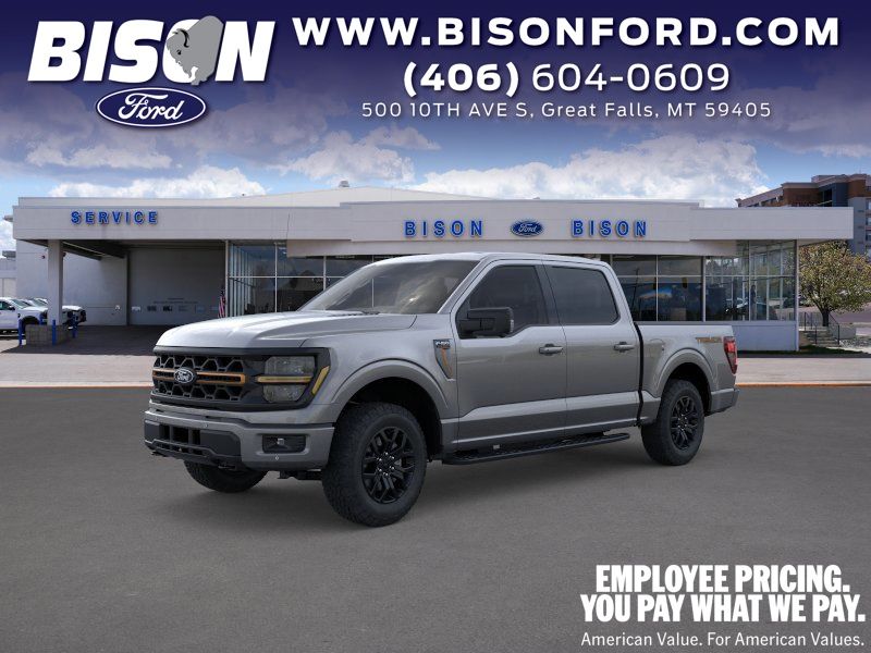Carbonized Gray Metallic 2026 Ford F-150 Tremor SuperCrew 4WD Pickup Truck Four-Wheel Drive Automatic