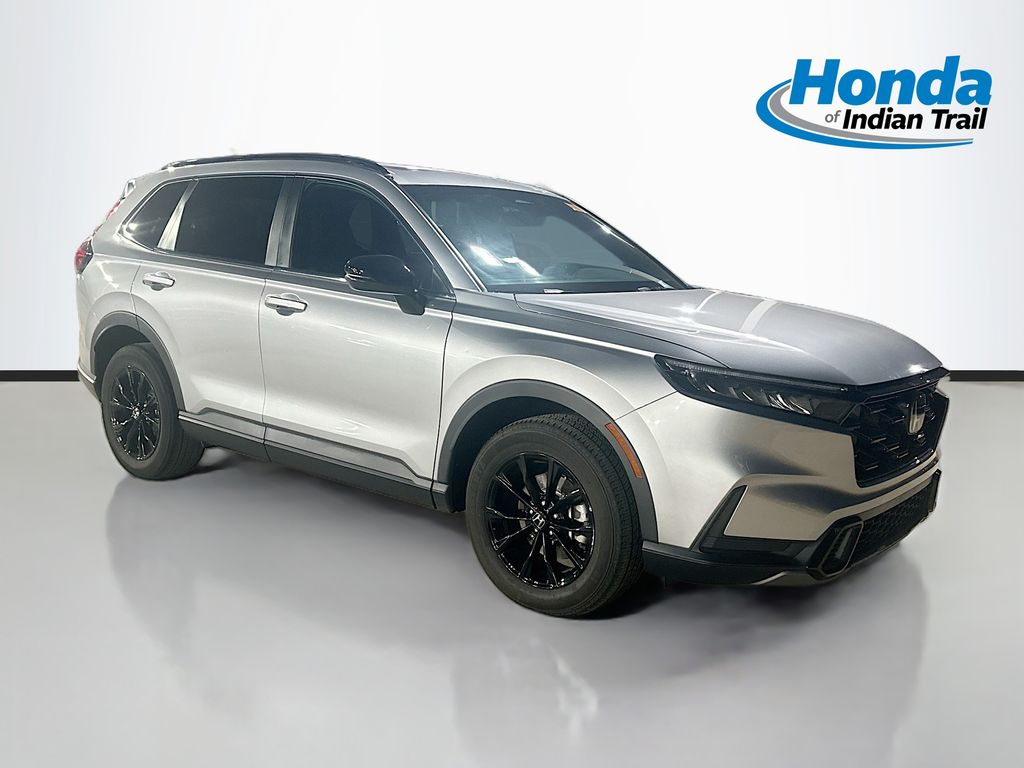 Crystal Black Pearl 2024 Honda CR-V Hybrid Sport AWD SUV / Crossover All-Wheel Drive Continuously Variable Transmission