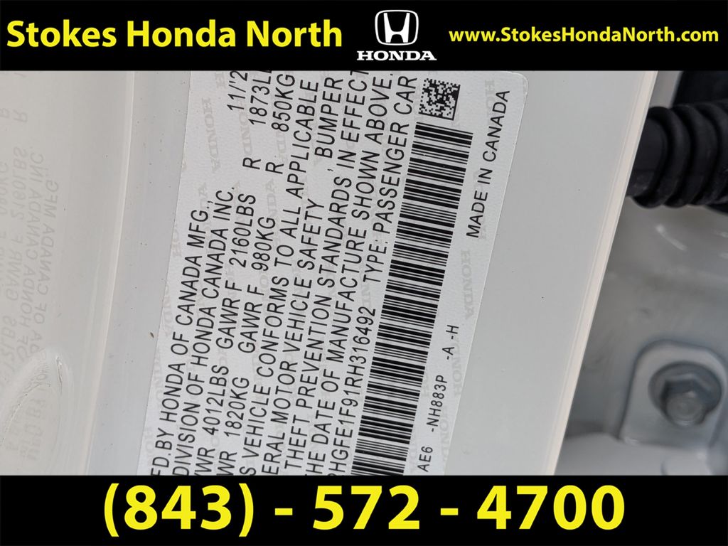 2024 Honda Civic Touring  at Jones Ford