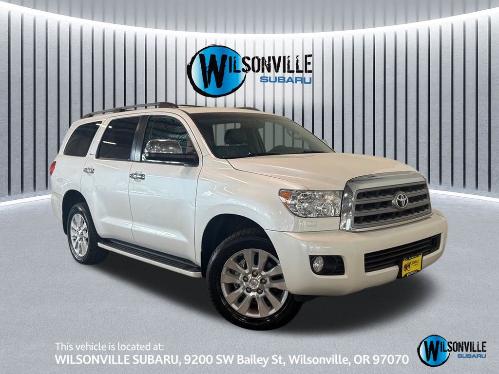 White (Blizzard Pearl) 2016 Toyota Sequoia SUV / Crossover Four-Wheel Drive 6-Speed Automatic