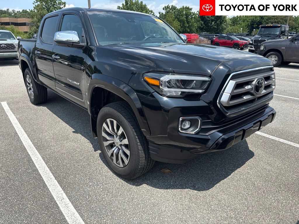 Black 2023 Toyota Tacoma Pickup Truck Four-Wheel Drive 6-Speed Automatic