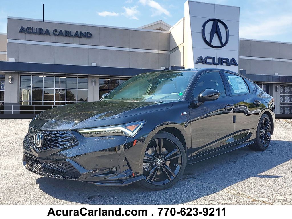 Majestic Black Pearl 2026 Acura Integra FWD with Technology and A-SPEC Package Sedan Front-Wheel Drive Continuously Variable Transmission