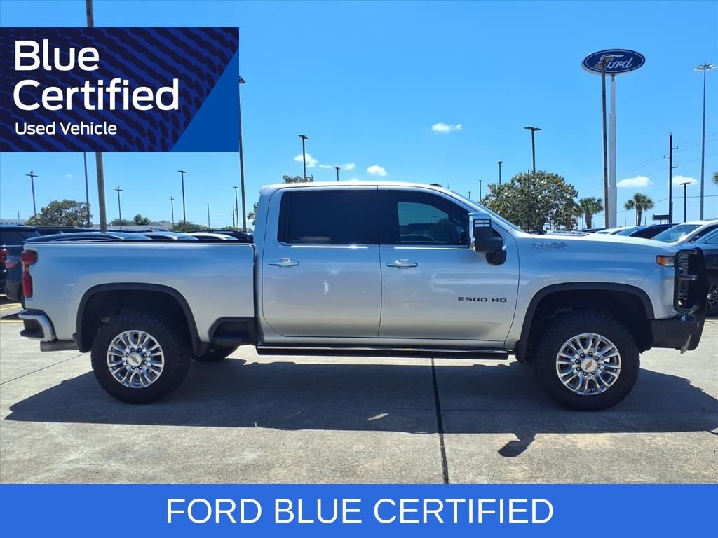 2022 Chevrolet Silverado 2500HD High Country Silver at Wharton Chevrolet GMC