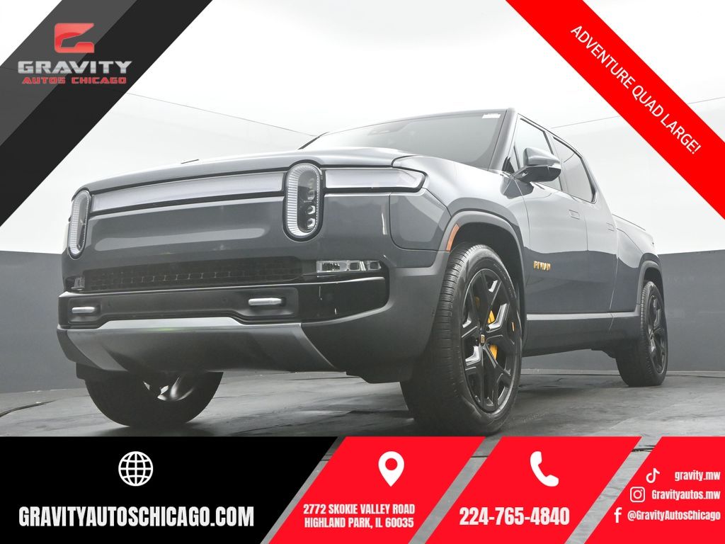 El Cap Granite 2024 Rivian R1T Pickup Truck All-Wheel Drive 1-Speed Automatic