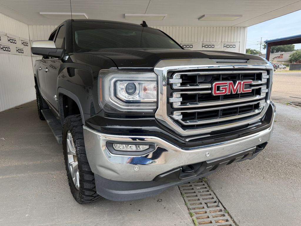 Onyx Black 2018 GMC Sierra 1500 Pickup Truck Four-Wheel Drive 6-Speed Automatic Overdrive
