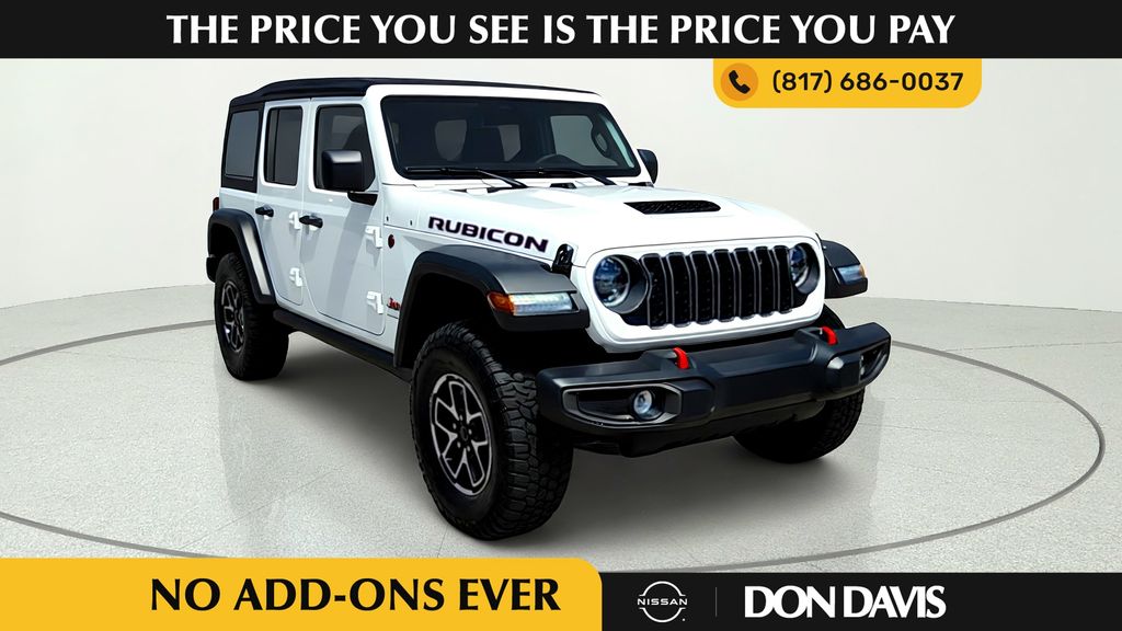 Bright White Clearcoat 2026 Jeep Wrangler SUV / Crossover Four-Wheel Drive 8-Speed Automatic