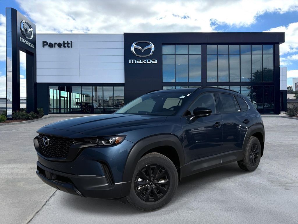 Ingot Blue Metallic 2026 Mazda CX-50 Hybrid Premium AWD SUV / Crossover All-Wheel Drive Continuously Variable Transmission