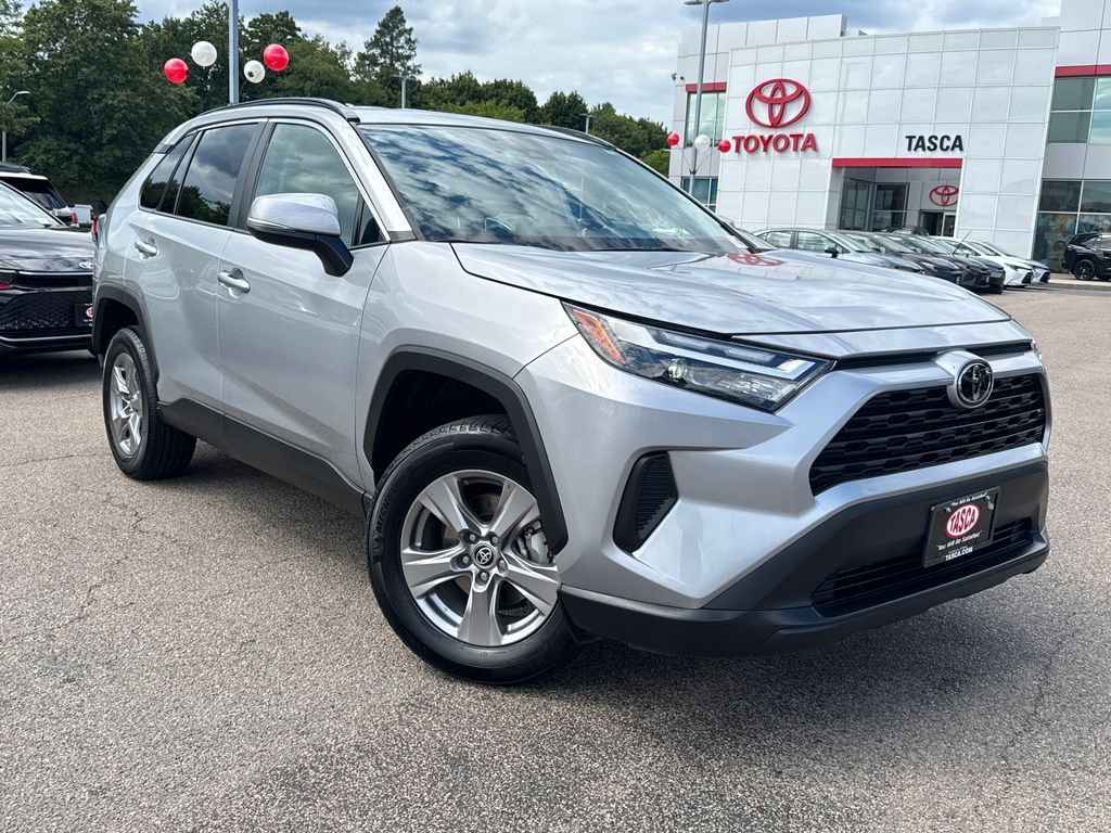 Silver Sky Metallic 2025 Toyota RAV4 SUV / Crossover All-Wheel Drive 8-Speed Automatic