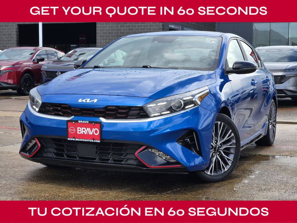 2023 Kia Forte GT-Line Blue at North Houston Mitsubishi