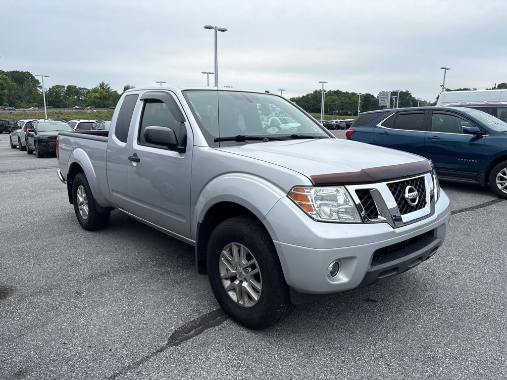 Brilliant Silver Metallic 2019 Nissan Frontier Pickup Truck Four-Wheel Drive 5-Speed Automatic Overdrive