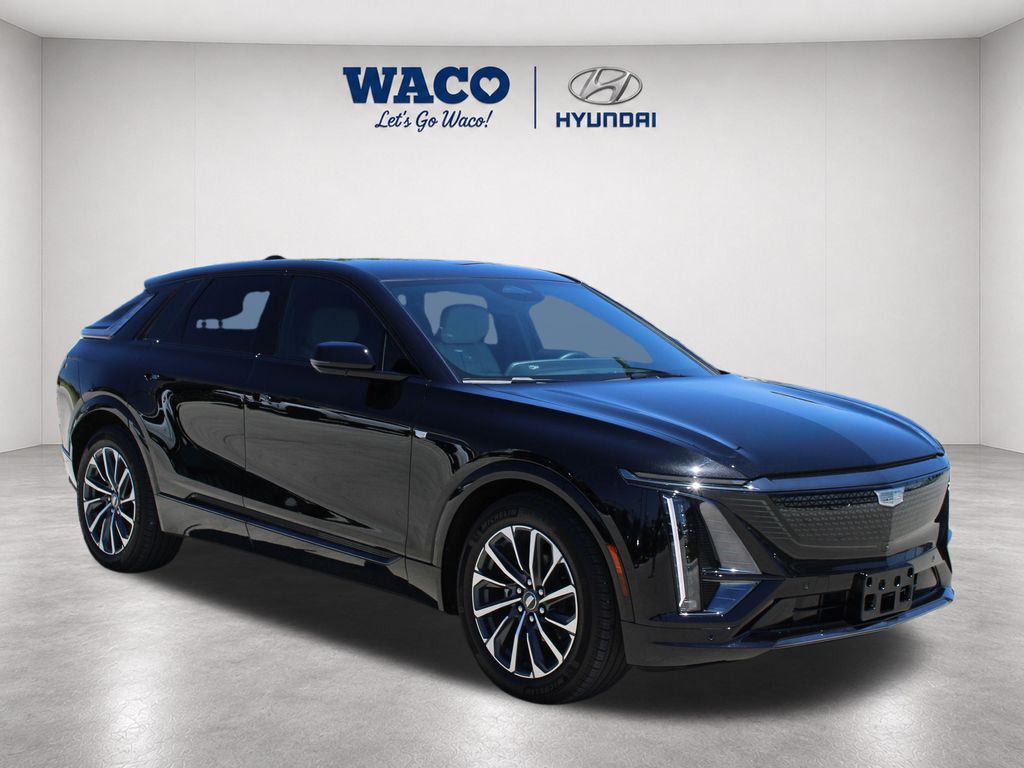 Black Metallic 2025 Cadillac LYRIQ SUV / Crossover Rear-Wheel Drive 1-Speed Automatic