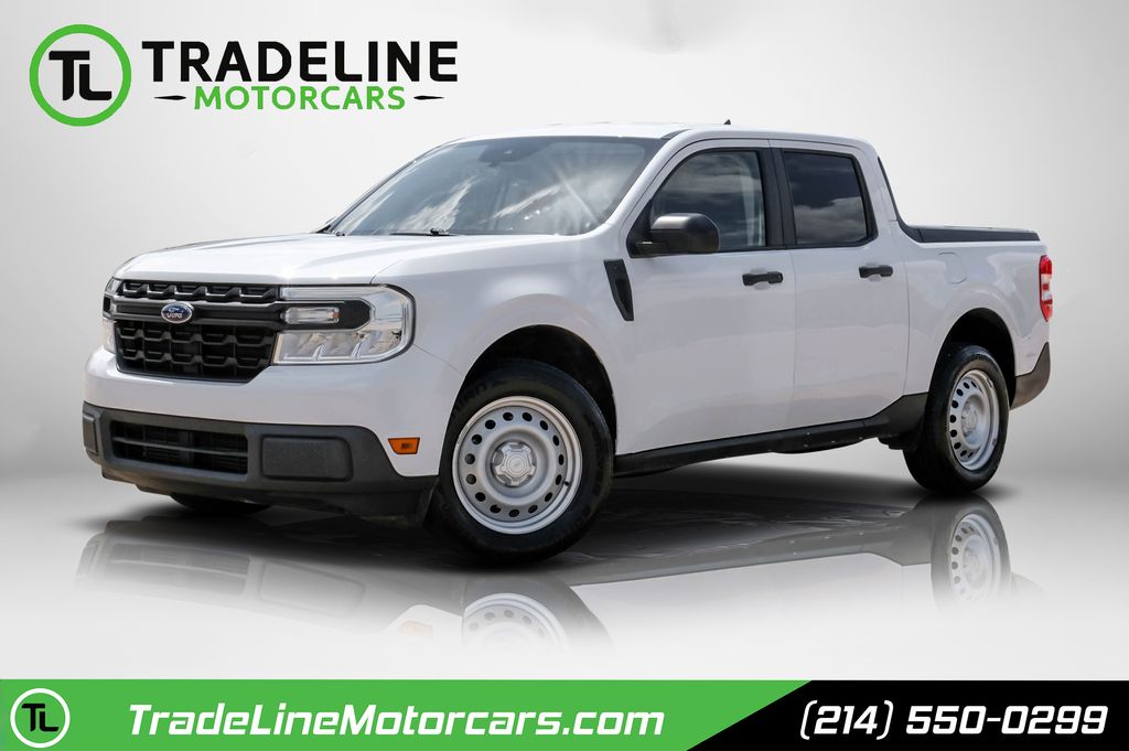 Oxford White 2022 Ford Maverick Pickup Truck Front-Wheel Drive 8-Speed Automatic