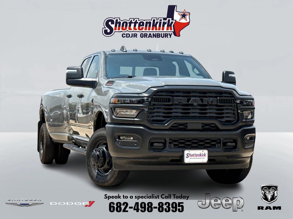 Ceramic Gray Clearcoat 2026 RAM 3500 Pickup Truck Four-Wheel Drive 8-Speed Automatic