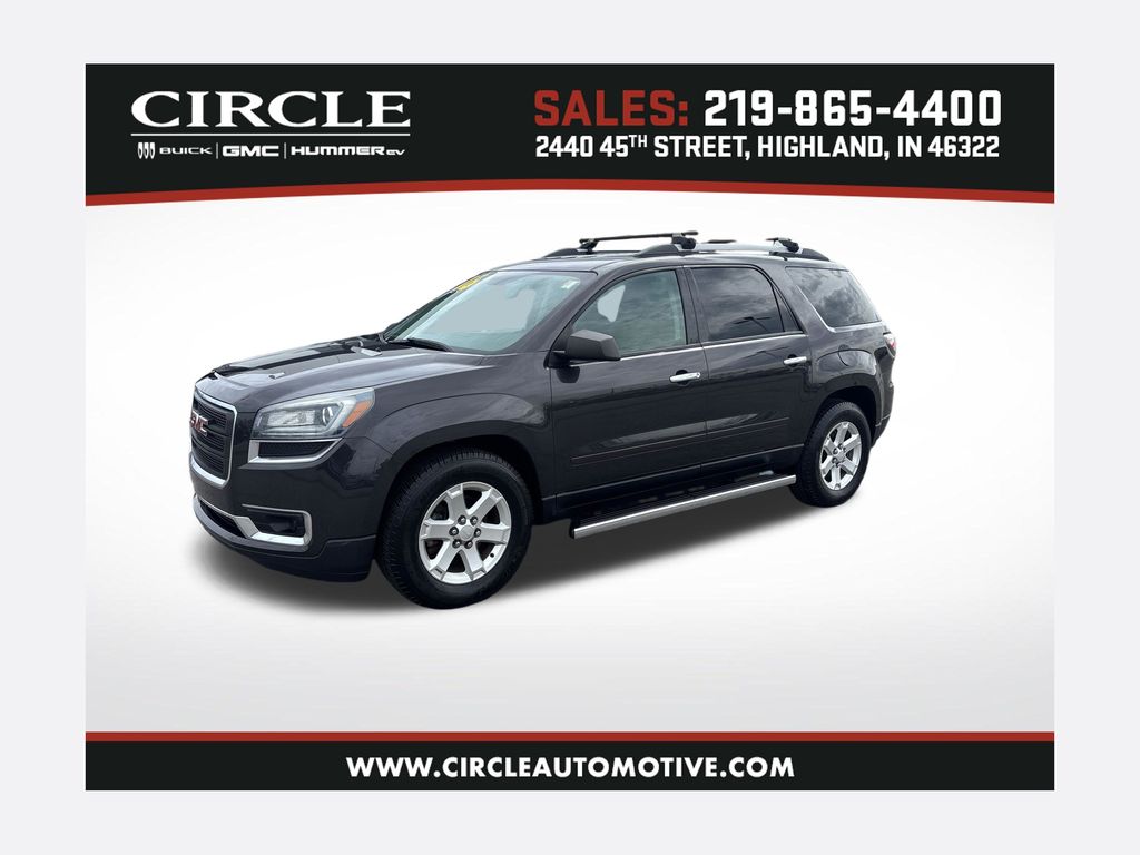 Gray (Iridium Metallic) 2016 GMC Acadia SLE-1 FWD SUV / Crossover Front-Wheel Drive 6-Speed Automatic