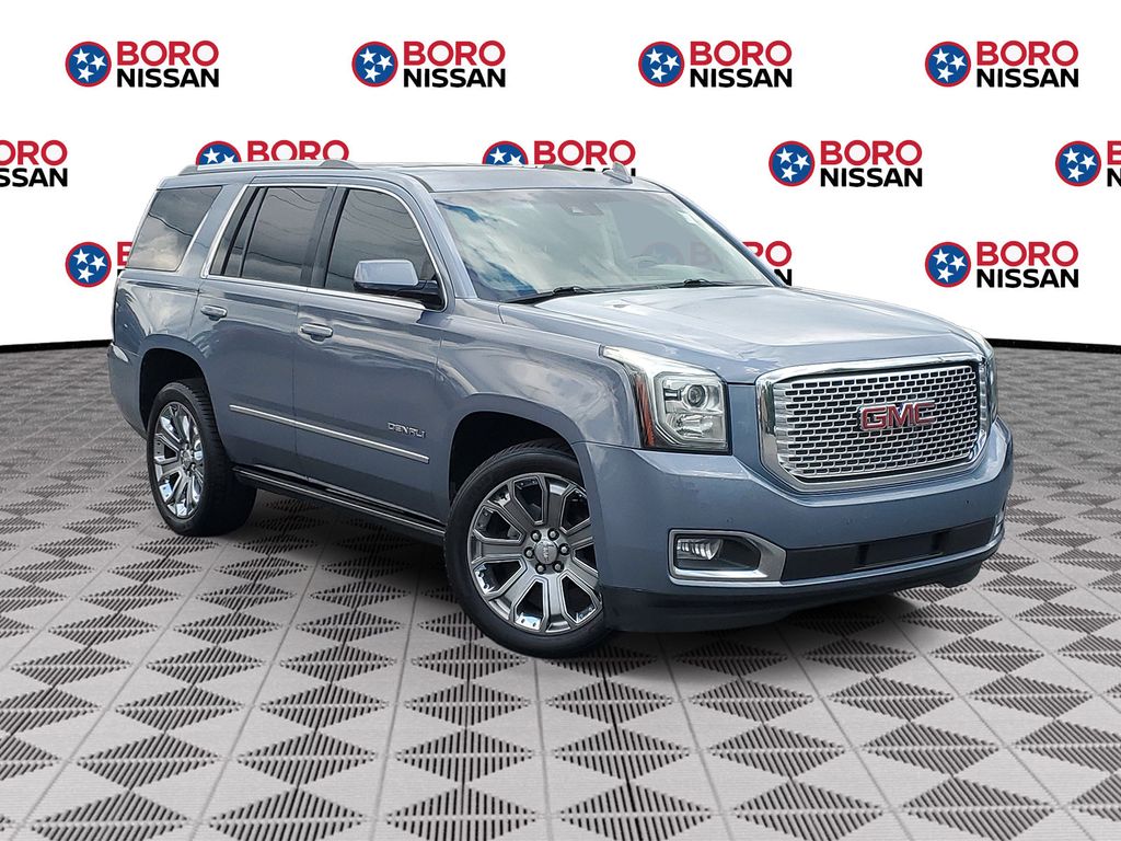 Light Steel Gray Metallic 2016 GMC Yukon SUV / Crossover Four-Wheel Drive 8-Speed Automatic