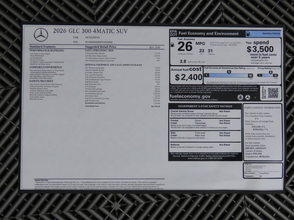 Thumbnail: 2026 Mercedes-Benz GLC - 9