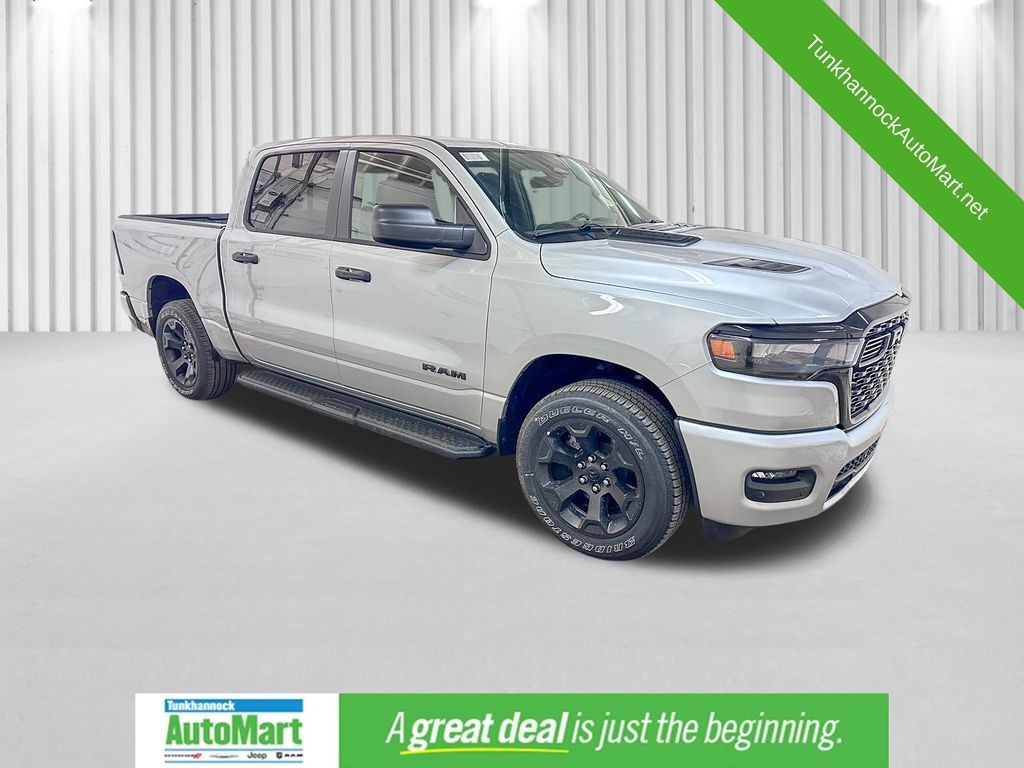Silver Zynith 2026 RAM 1500 Pickup Truck Four-Wheel Drive 8-Speed Automatic