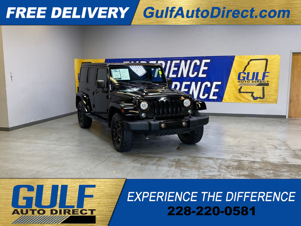 2017 Jeep Wrangler Unlimited Sahara 4WD