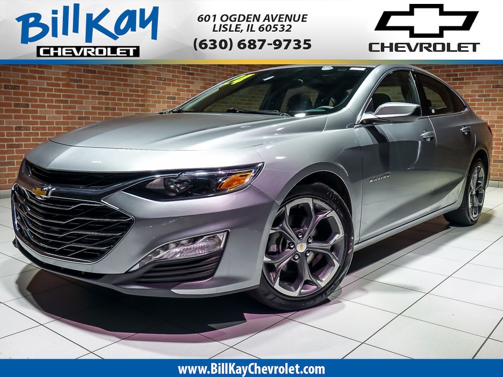Sterling Gray Metallic 2024 Chevrolet Malibu Sedan Front-Wheel Drive Continuously Variable Transmission