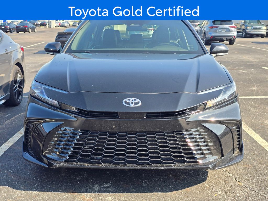Certified Used 2025 Black Toyota SE image 2