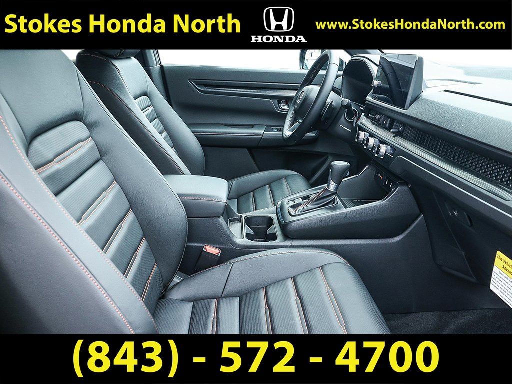 2026 Honda CR-V Hybrid Sport-L Silver at Stokes Honda North